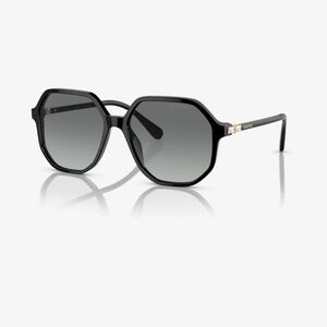 Swarovski 57mm Octagon Sunglasses